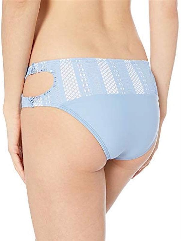 NWT Ella Moss Heart of Flutter Keyhole Swimsuit Bikini Bottom 110117