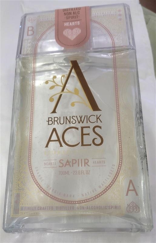 NEW Brunswick Aces Botanical Sapiir Hearts Non Alcoholic Spirits Playing Cards