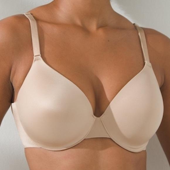 NWOTD Soma 44DDD Vanishing 360 Perfect Coverage T-Shirt Bra Sand 112498