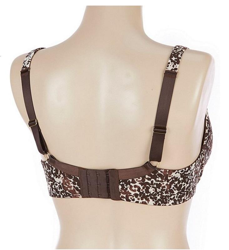NEW Le Mystere Safari Bra 9978 Animal Print 34D T-Shirt Bra 113845