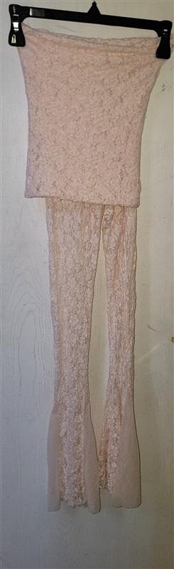 NWOT Free People HAH Intimates XXS Blow Your Horn Lace Bell Bottom Pants 114816