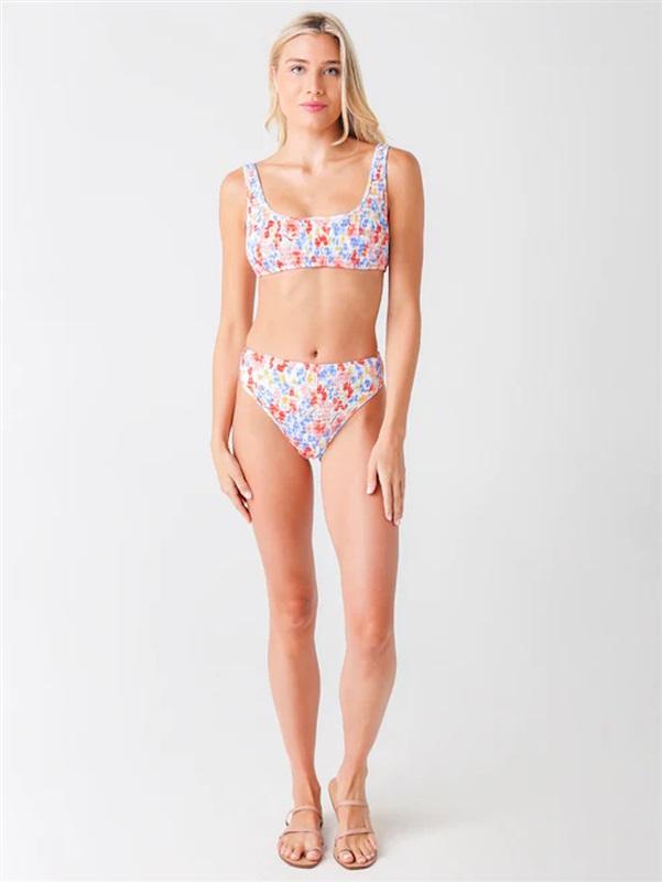 NWOT L Space M Barlette Bitsy High-Waisted Bikini Swim Bottom #115157