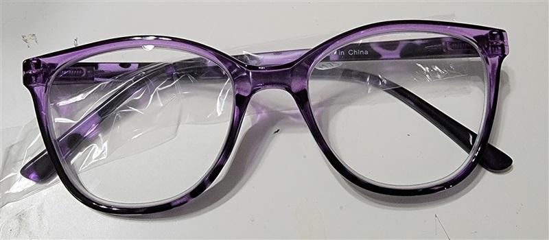 CessBlu Purple 1.75 Round Cat Eye Glasses Purple 115239