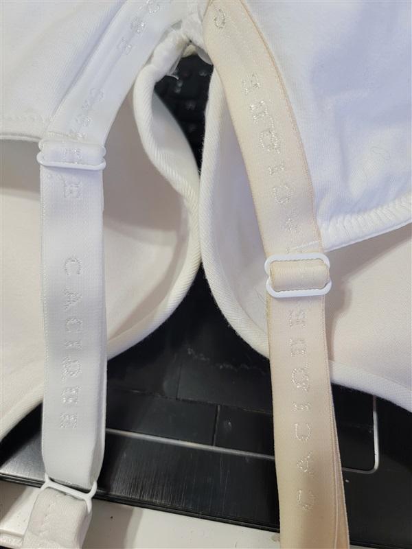 NWTD Lingerie Cacique 38C T-Shirt Bra Lightly Lined White 116334