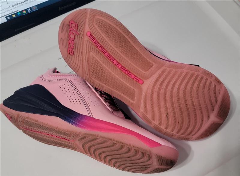Clove 5.5 Nursing Tennis Shoes Pink & Blue 116402
