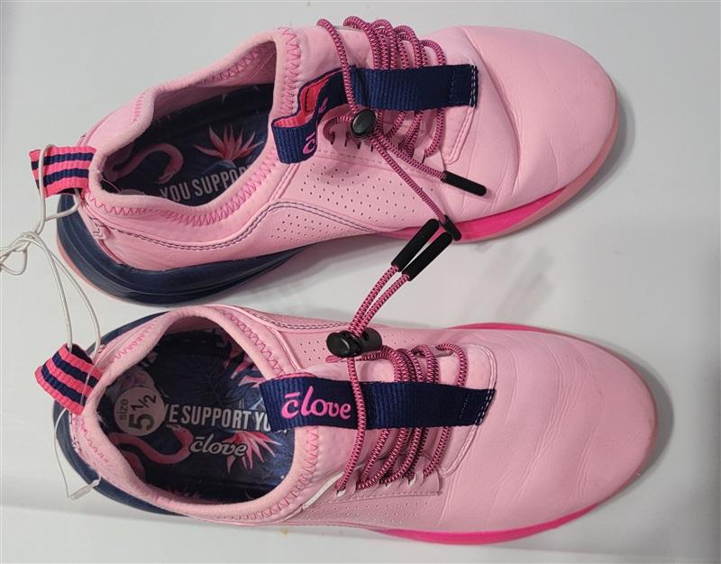 Clove 5.5 Nursing Tennis Shoes Pink & Blue 116402