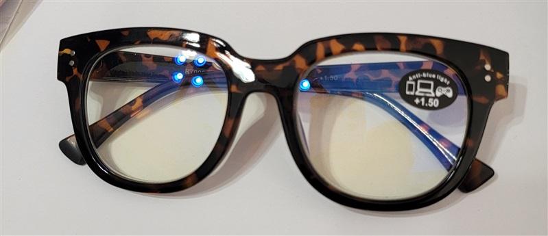 NWT EyeKepper Brown Tortoiseshell 1.25 Cat Eye Thick Reading Nerd Glasses 117215
