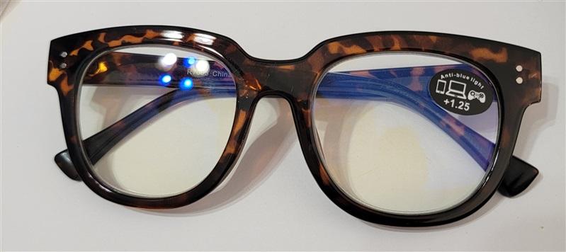 NWT EyeKepper Brown Tortoiseshell 1.25 Cat Eye Thick Reading Nerd Glasses 117215