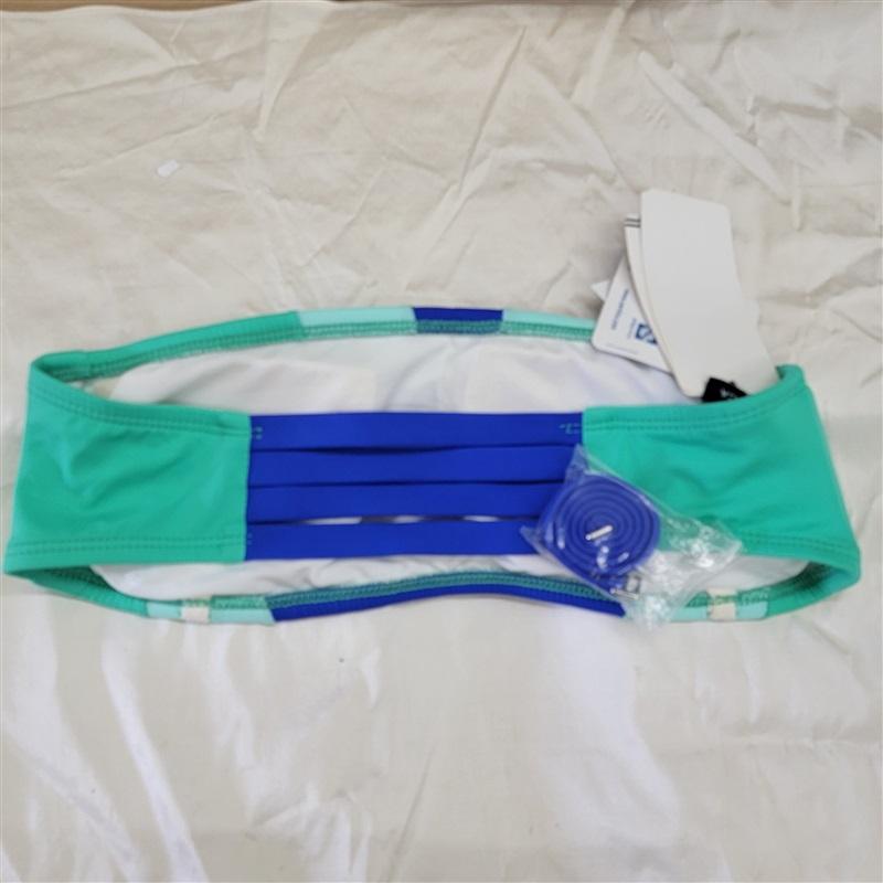 NWT Nautica XS Shades of The Sea Color Block Bandeau 117254