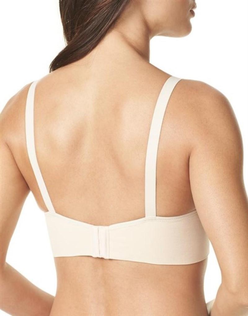 NWOTD Warners 38DD Elements of Bliss® Wire-Free Bra RM3741A White 117304