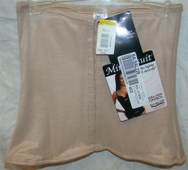 NWOT Miraclesuit L Waist Cincher 2615 Beige Extra Firm Control Shaper 117463
