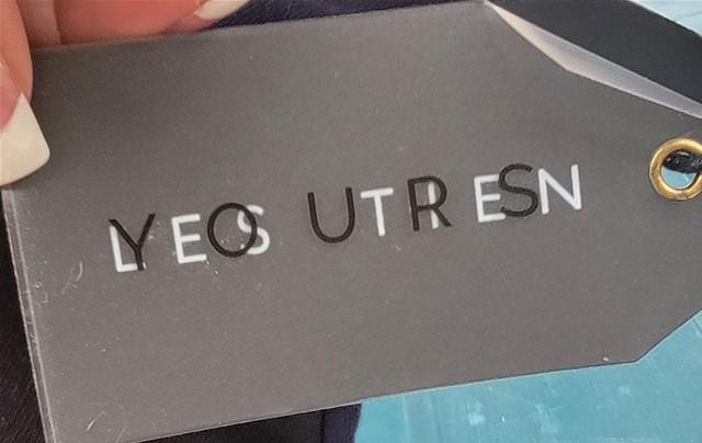 NWTD Les Tien XL Patchwork Crew Neck Exclusive Sweatshirt 117677