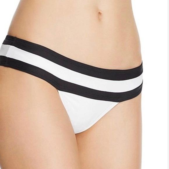 NWT PIlyq Waterlily Colorblock L Full Bikini Swim Bottom 118275