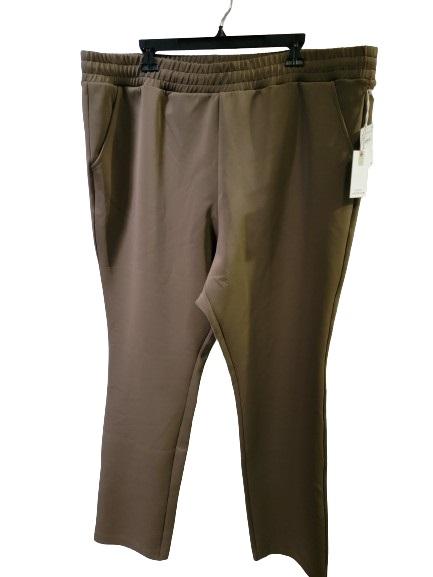 NWT Good American Comfy Work Pants Sweatpants Sz 6 XXL Olive Green 118475