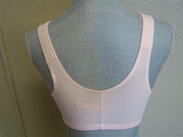 NWOT Leading Lady 42 C/D/DD Sleep & Leisure Bra 110 White 118664