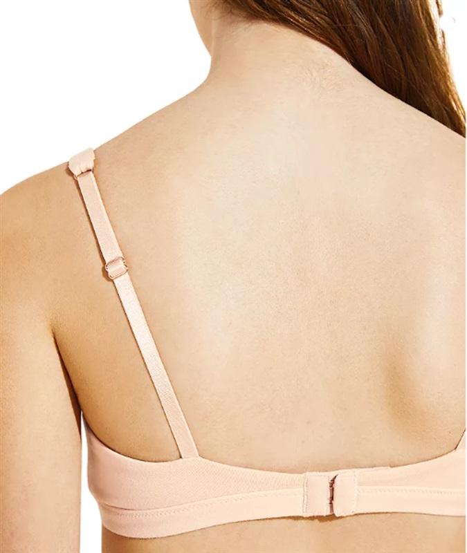 NWT Eberjey m/l Pima Goddess Stretch Bralette Buff Bra 118794