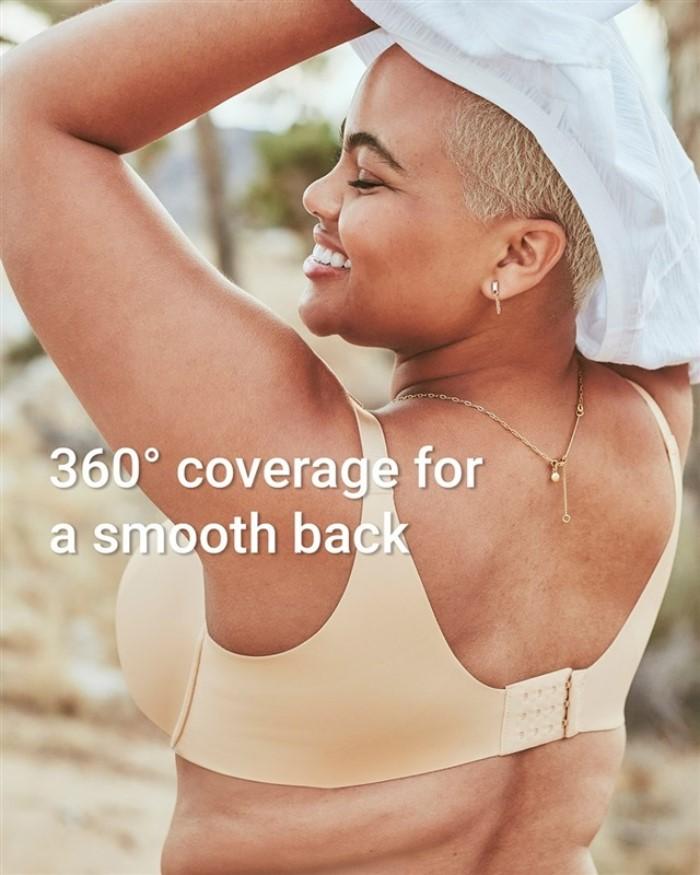 NWOT Soma 38DD Vanishing 360 Perfect Coverage T-Shirt Bra Mocha Taupe 119217