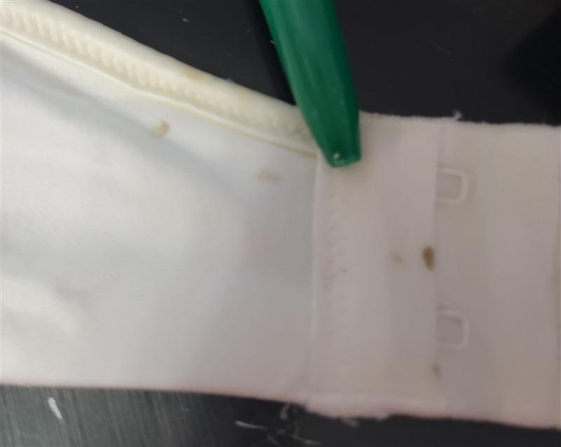 NWT Lilyette 34DD Ivory Keyhole Underwire Minimizer 0904 123654