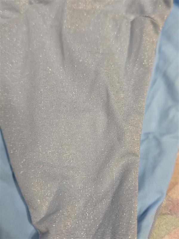 NWOT L*Space S Shimmer Nancy Lee Bottom Bitsy Bikini Swimsuit Blue 124137