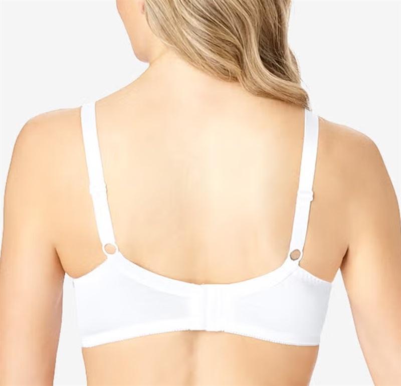 NWOT Comfort Choice 46D Wireless 7 Day Lace Bra Lilac 124310