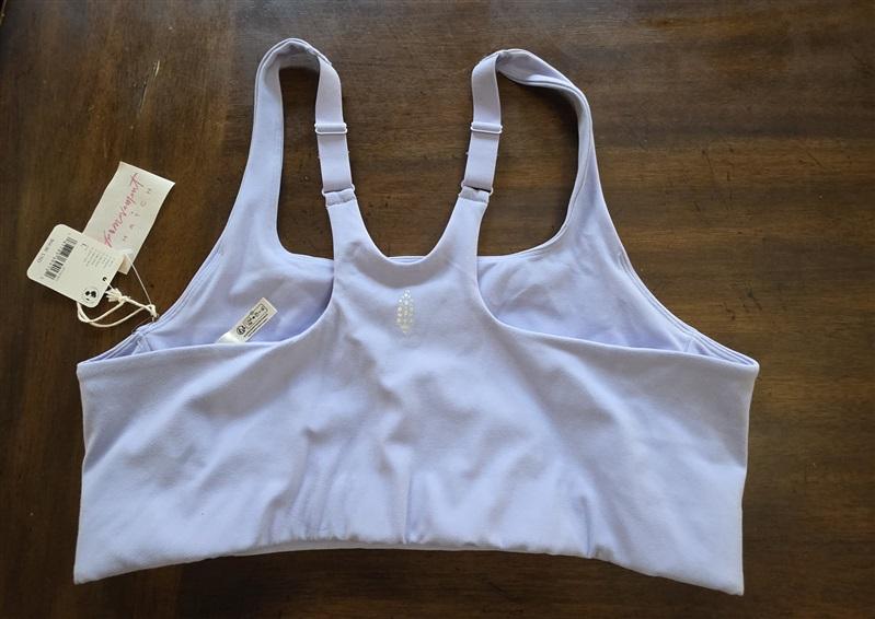 NWT FP Free People Movement L Sports Bra Never Better Square Neck Bra 124341