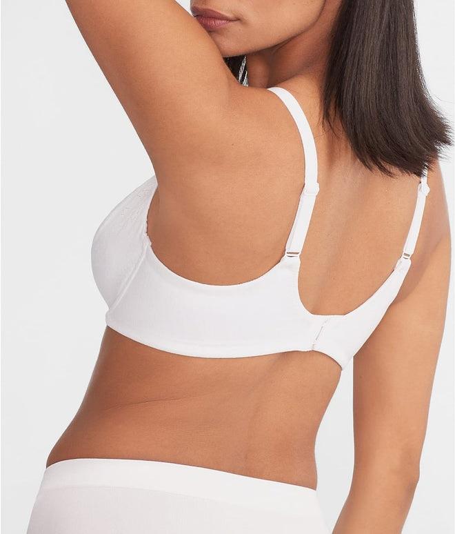 NWT Wacoal 40D 855345 Inside Job Underwire Bra White 124437