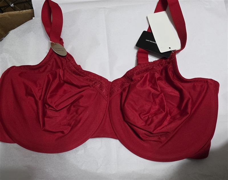 NWT Wacoal Perfect Primer 36G Full Figure Underwire Bra 855213 red 124440