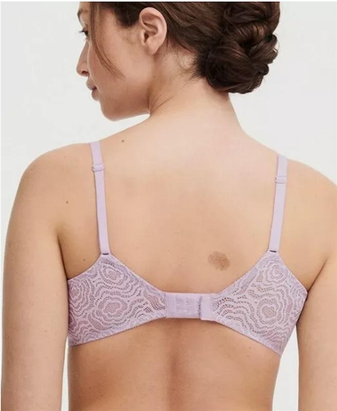 NWT Chantelle 36DDDD C Jolie Demi Bra 13B5 Lilac 124525