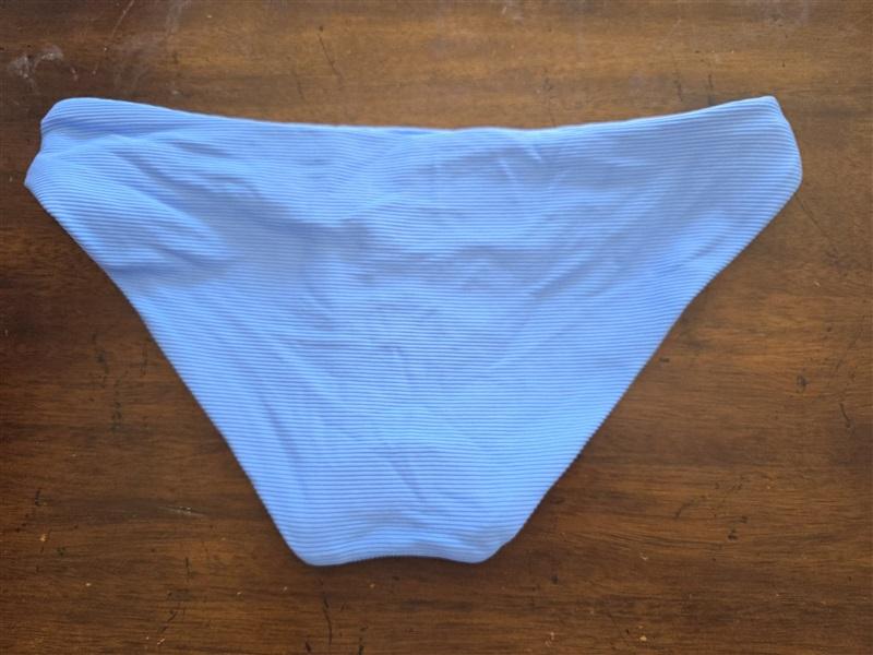 Becca Rebecca Virtue S Color Code American Tab Side Bikini Bottoms Blue 124674