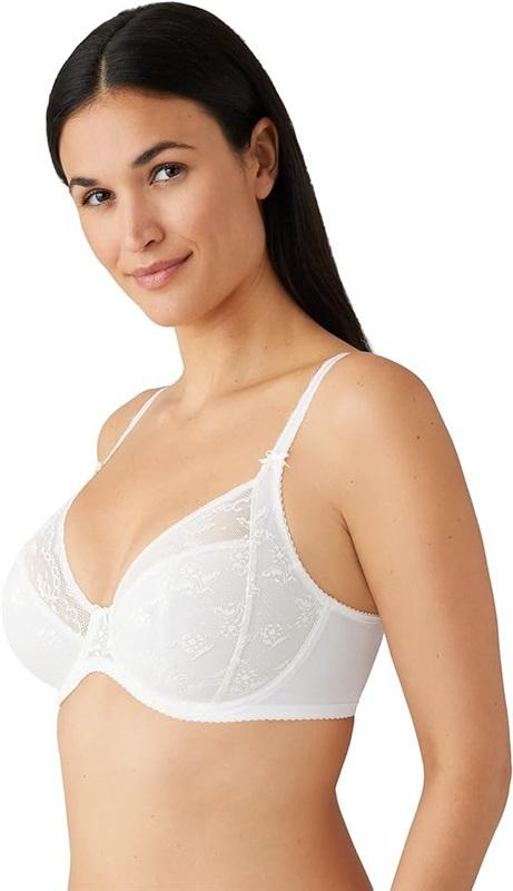 NWT Wacoal 38D Lifted in Luxury Lace 855433 Ivory Bra 124743
