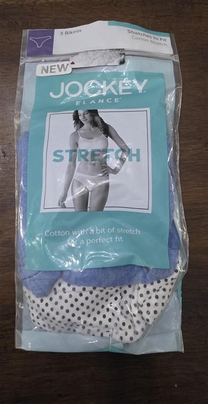 NWT Jockey Elance 6 Brief Combed Cotton 2pr Briefs Underwear 124773
