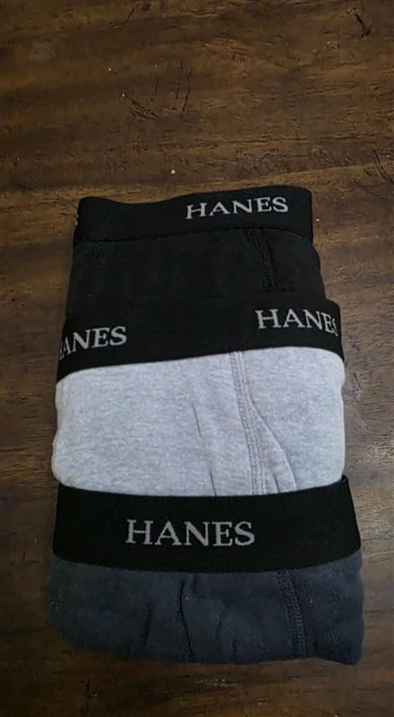 NWOT Hanes XL Ultimate 3pr Boxer Briefs Underwear Tagless 124894