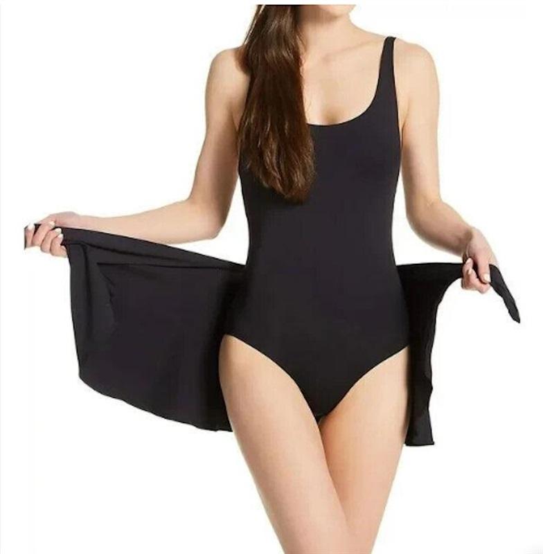 NWT Coco Reef Contours 40D 16 Empress 1PC Sarong Swimdress Keepsake Black 125050