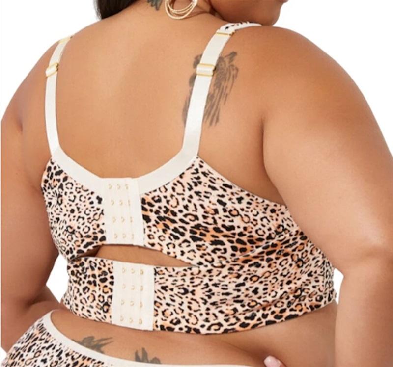 NWT Ashley Stewart 44D Butterfly Full Coverage Pink Push up 125149