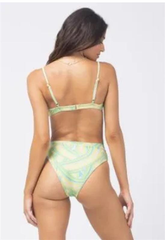NWOT L*Space M Missy Over the Rainbow Underwire Bikini Top 125205