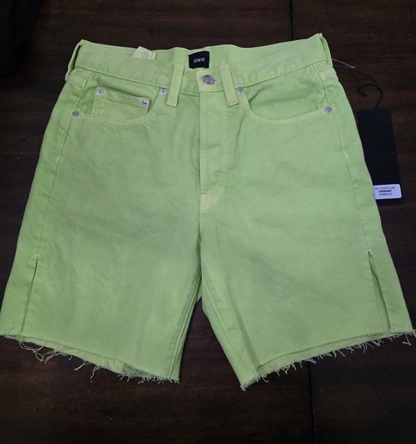 NWOT Edwin 26 Cai Sample Bermuda Long Jean Shorts 125304