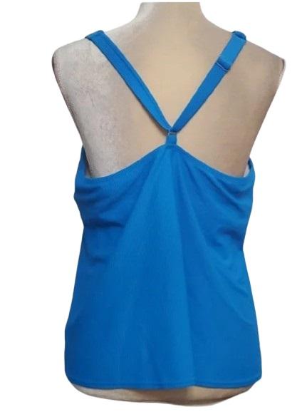 NWT Sports Illustrated S Misty Franklin Keyhole Tankini Swim Top 125394