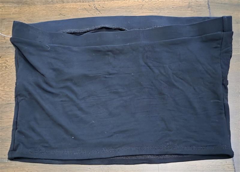 NWT Free People FP Beach M Black Tube Top Strapless Boho Casual Summer 125427