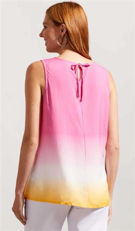 NWTD Tribal XS Ombre Lollipop Swing Tunic Boho Tank Top 125488