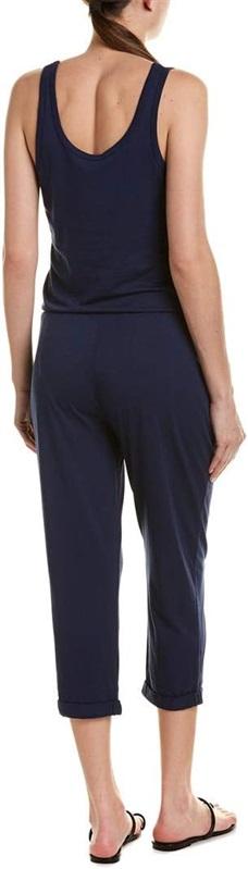 NWOT Michael Stars L Theo Knit Jumper Jumpsuit Blue 125715