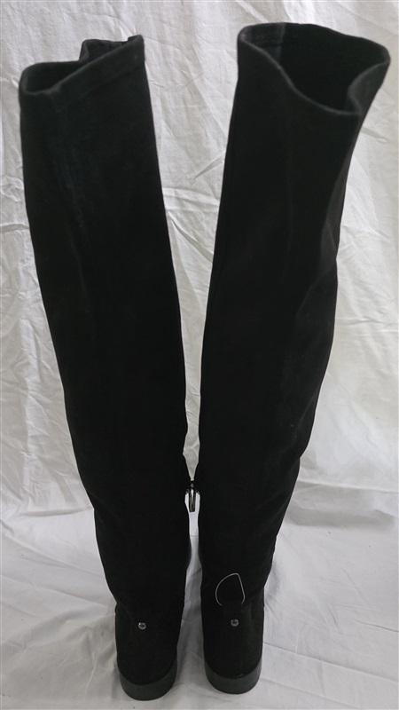 NWOT Kenneth Cole 6.5 Wind-Y Over-The-Knee Boots Black 125724