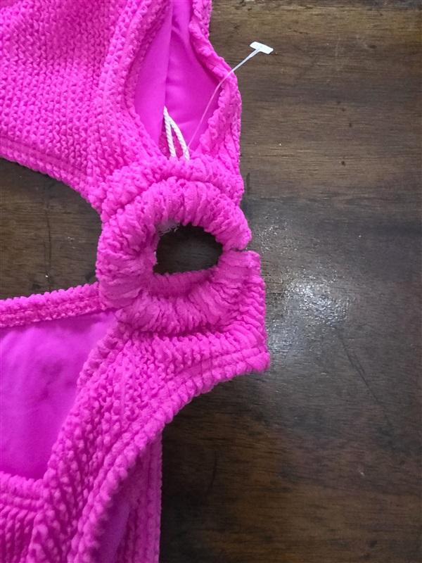 NWT Good American XS S Always Fits Sculpt Monokini Pink 125883