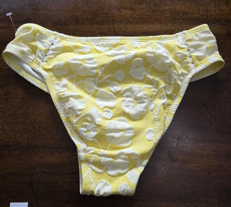 NWOT Robin Piccone Sadie XS Floral Full Bikini Swim Bottom 125903
