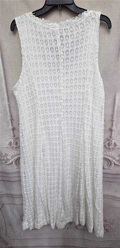 NWOT Robbie Bee 3x Lace Fit & Flare Cocktail Dress Sleeveless White 125918