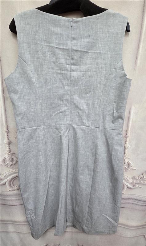 NWT OF / Mercer 14 Tweed Gray Sleeveless Tank Dress 125931