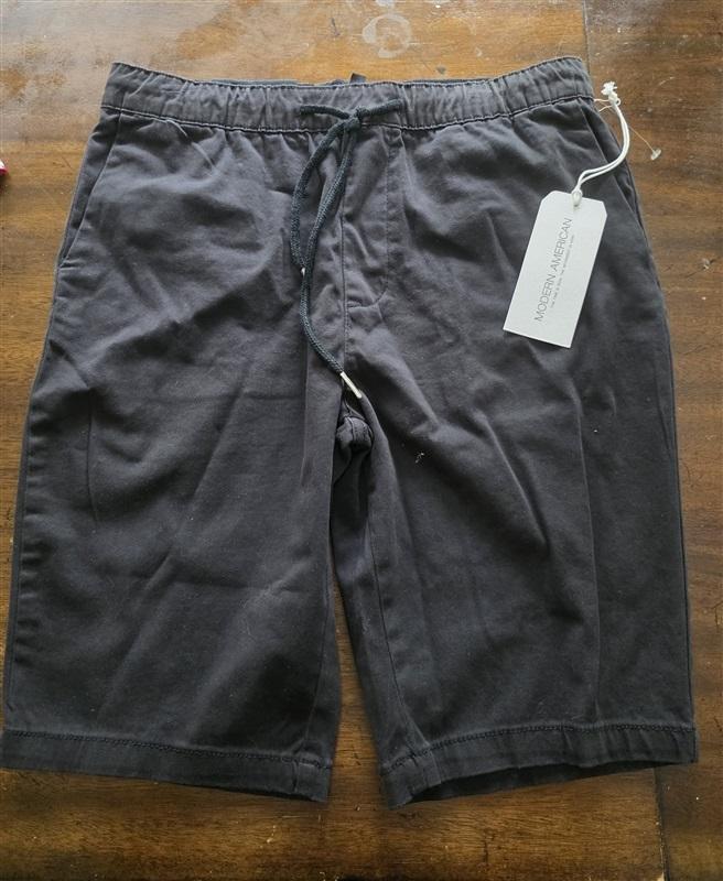 NWT Modern American L Lockdown Shorts Vint Black 126063