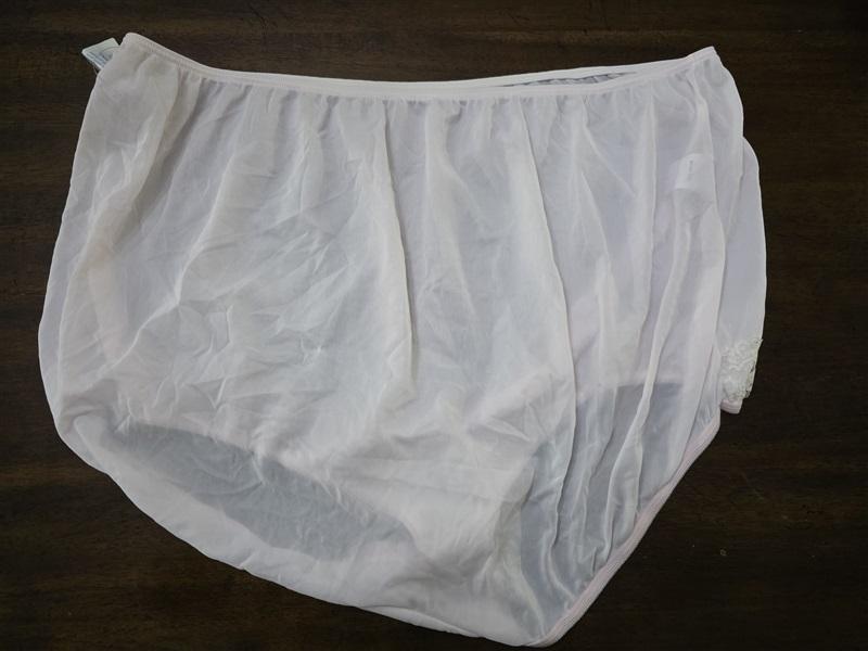 NWOT Dixie Belle 16 Satin/Nylon Lace Panties Underwear 1232 Pink 126623