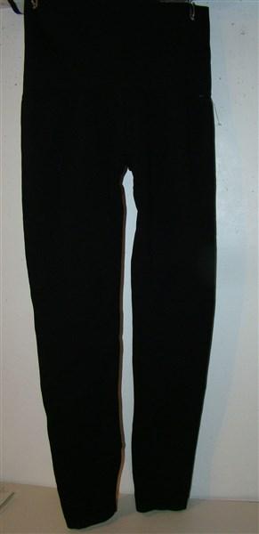 NWOT Assets 1X Red Hot Label by Spanx Seamless Shaping Leggings Black 126770