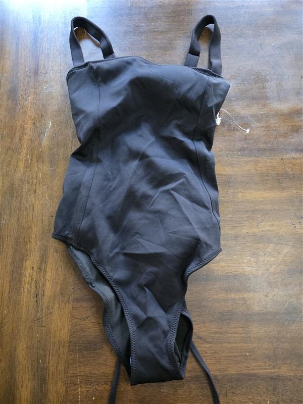 NWOT Good American 4XL Sculpt Corset 1Pc Swimsuit Black 126823