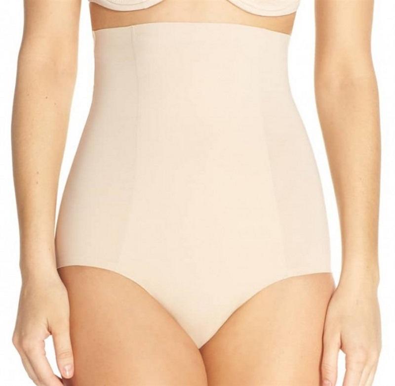 NWT Wacoal M Beyond Naked Shaping Hi Waist Brief 808330 Beige 126951